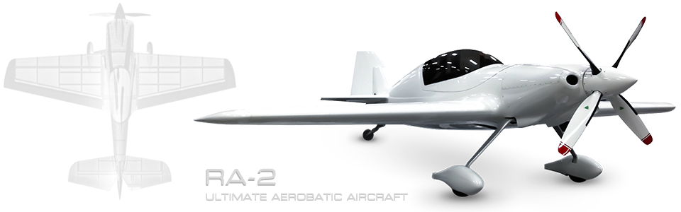 RA-2 Unlimited Aerobatic Aircraft with technical blueprint